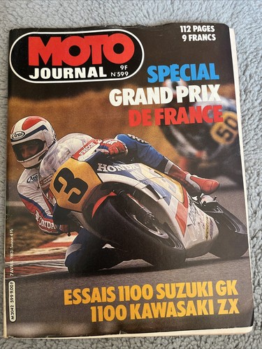 Moto journal 599 suzuki gs - 599,